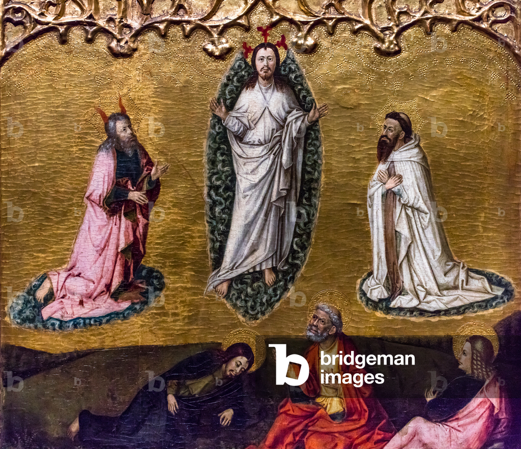 Immagine di Dipinto "La Trasfigurazione di Cristo" 1468 di Juan Rexach or Reixach