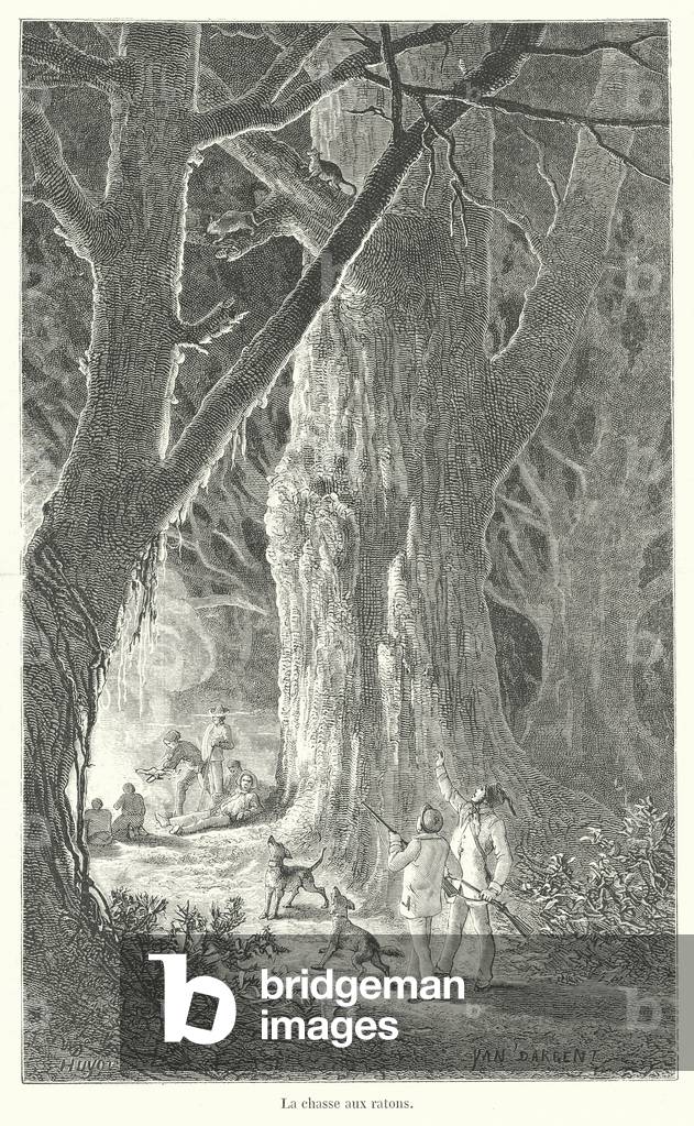 La chasse aux ratons (incisione)
