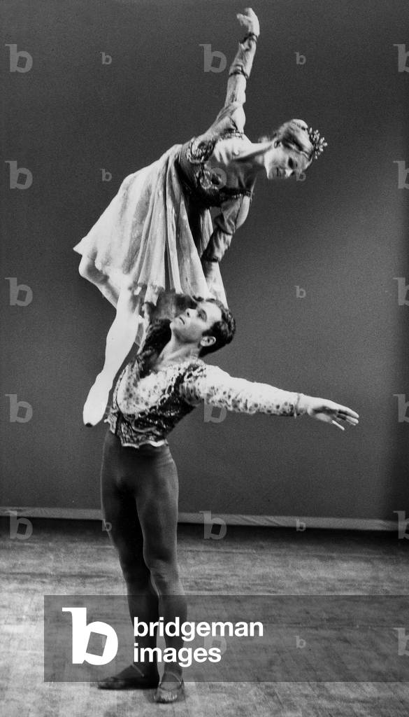 Immagine di Fotografia "Andre Prokovsky e Galina Samtsova" 1967 di Unknown photographer, b/w