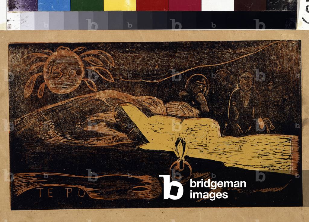 Te Po o La Grande Nuit, dalla serie 'Noa Noa', 1893-94 (xilografia)