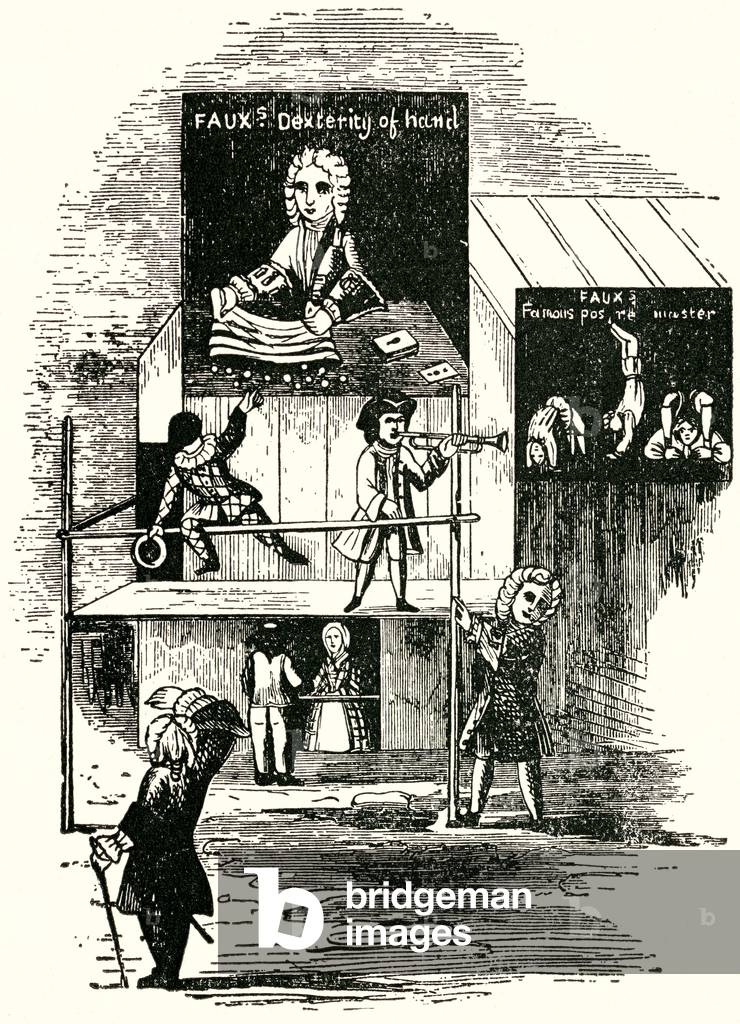 stand di Fawkes il evocatore a bartholomew Fiera