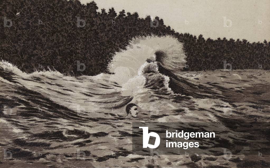 Cascate del Niagara: Nuoto il Whirlpool Rapids (lito)