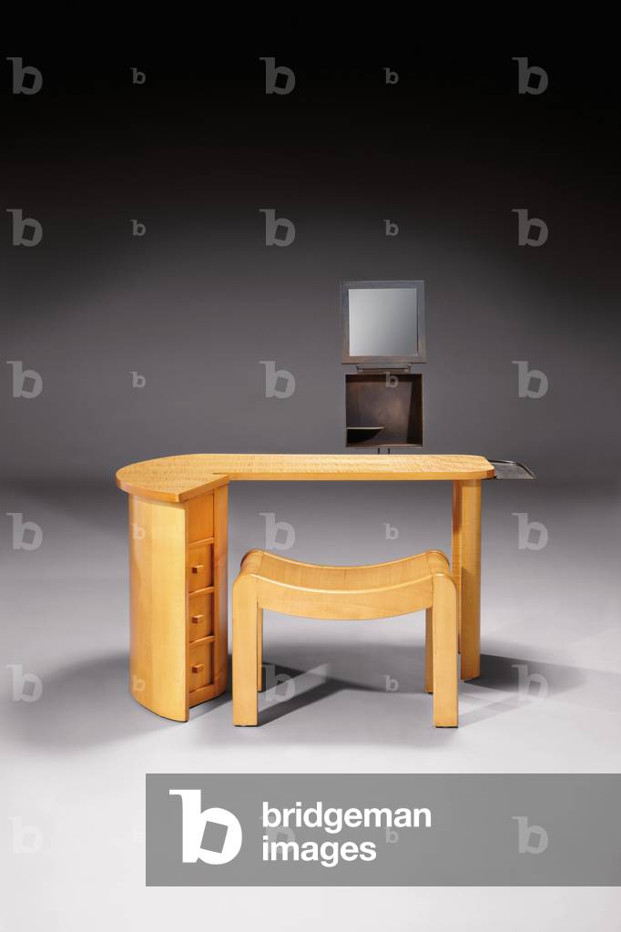 "MS1009 e sgabello SN1 coordinato" 1926 di Pierre Chareau