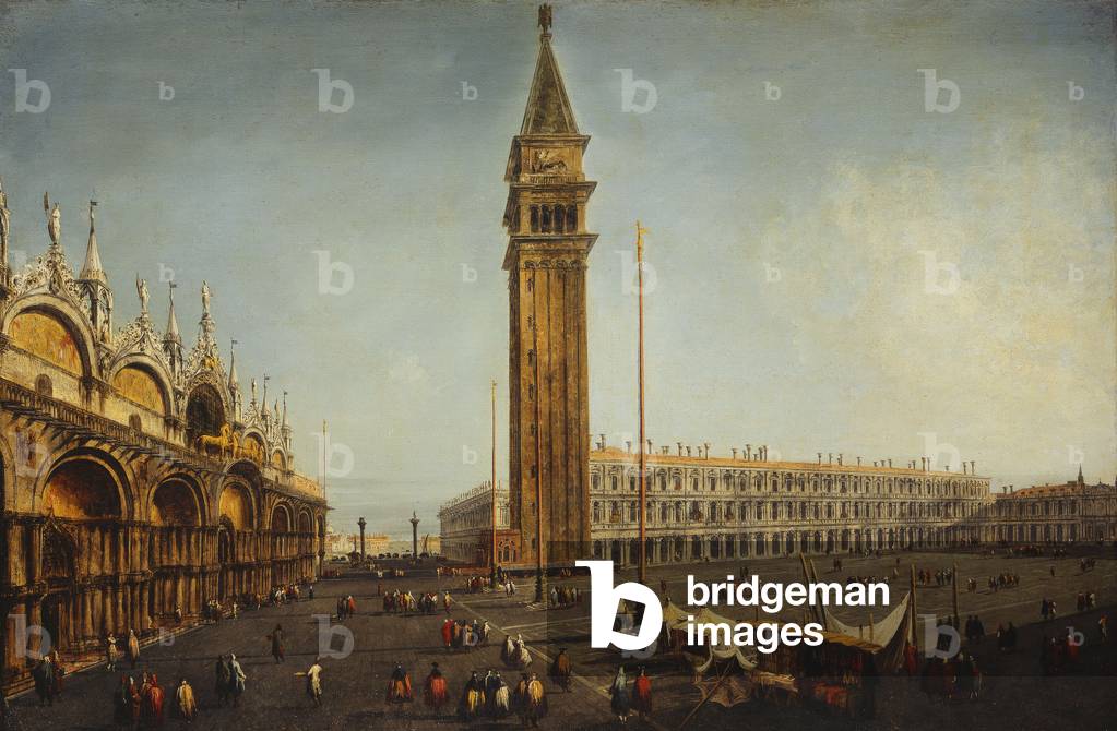 Immagine di Dipinto "Piazza San Marco", c.1737-9 di Michele Marieschi