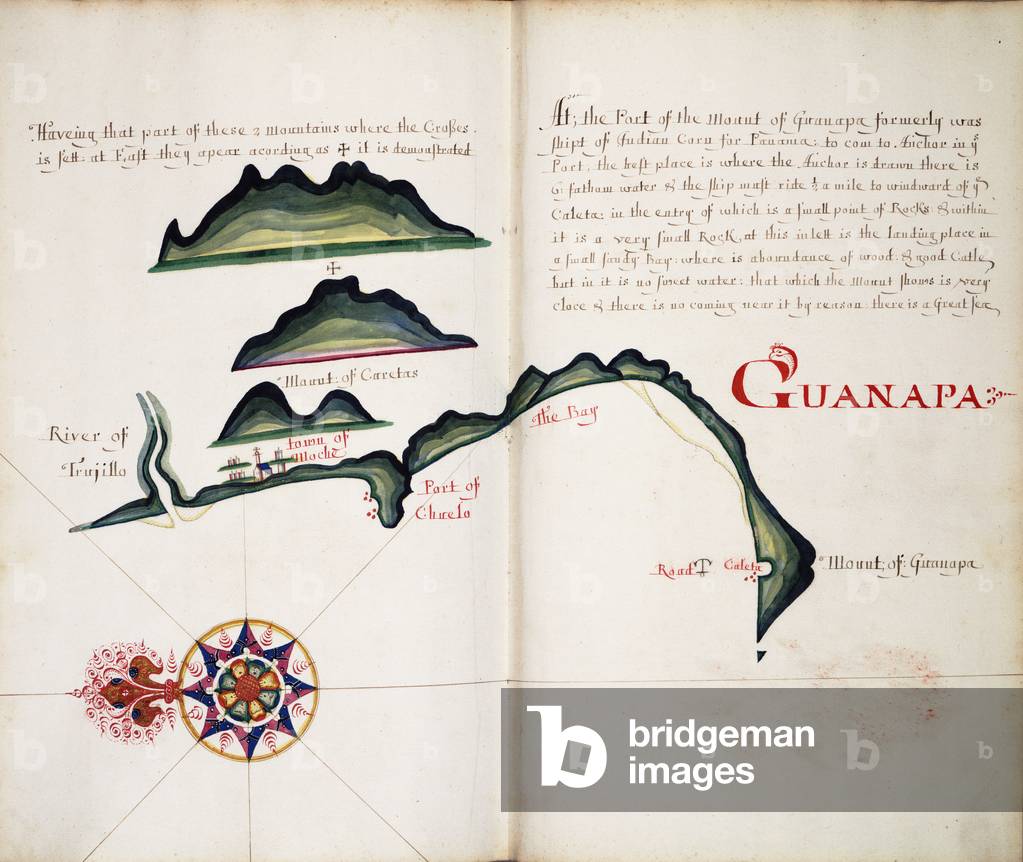 Image de Carte & Plan représentant Guanapa 1685 par William Hack