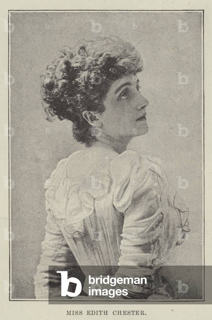 Miss Edith Chester (s/w Foto)