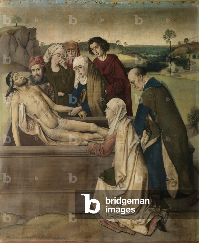 "Entombment" 1450 di Dirck Bouts