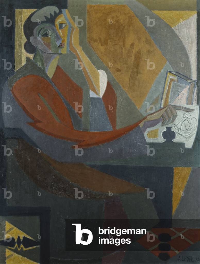 Hommage an Georges de La Tour; Hommage a Georges de La Tour, 1950 (öl auf leinwand)