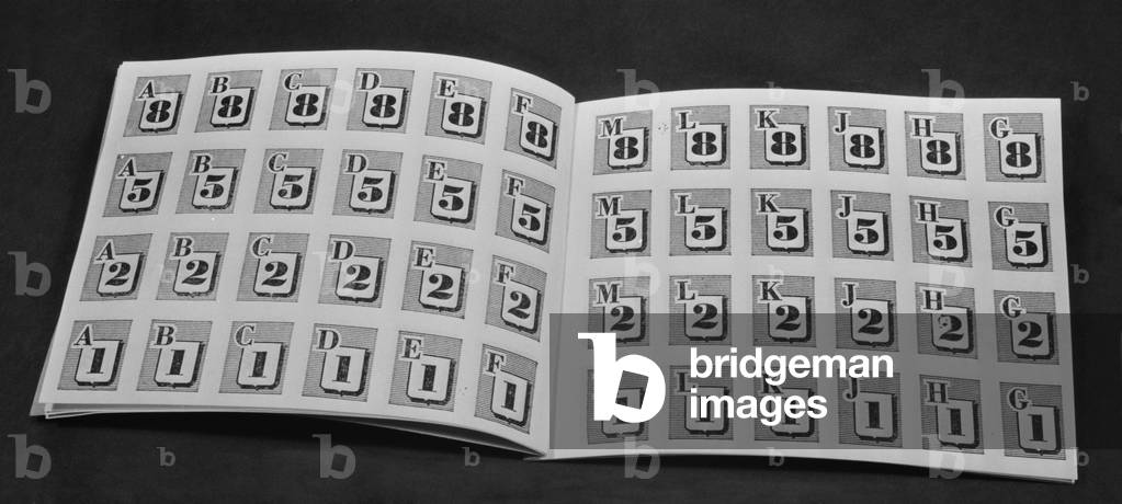 Image of Inside pages of the World War 2 ration book. Various