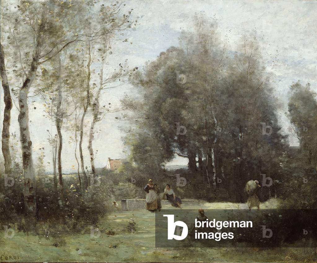 Immagine di Dipinto "Arleux-Palluel" 1871 di Jean Baptiste Camille Corot