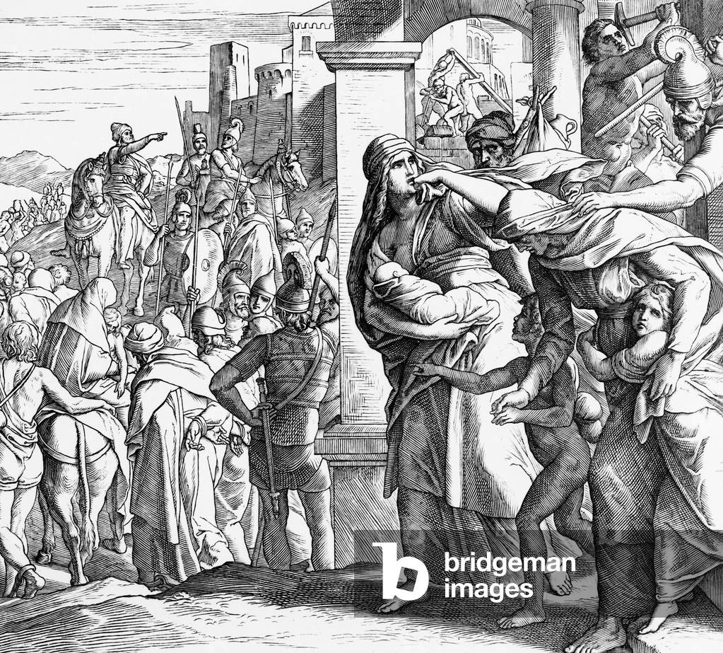 Scene from the Old Testament of the Holy Bible