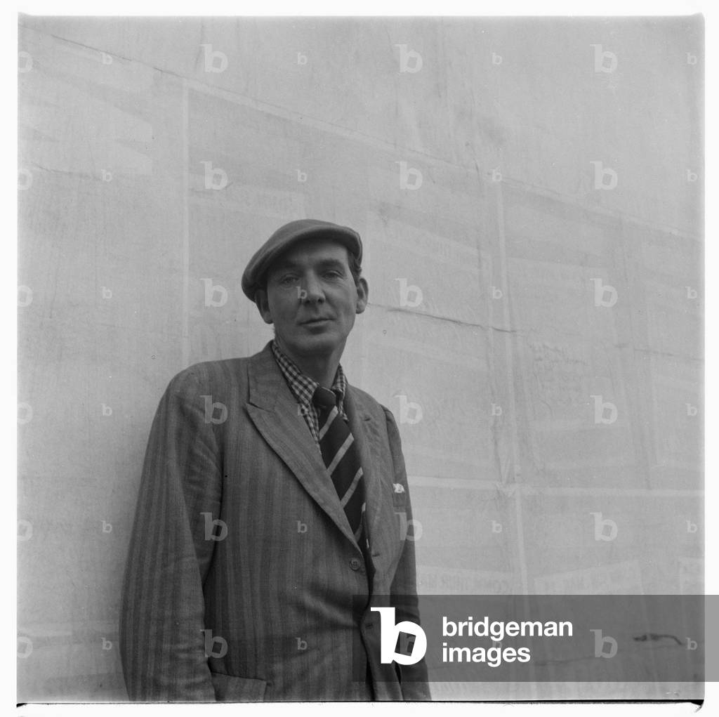 Image of Photography depicting Portrait of poet George Barker by John Deakin, b/w