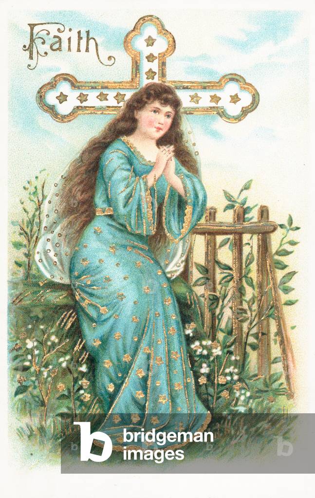 Faith (colour litho)