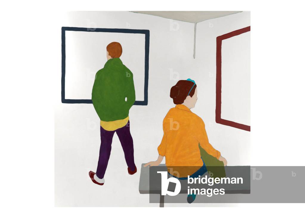 Bild von Gemälde "

Die Kenner" 2016 von Lee Heinen