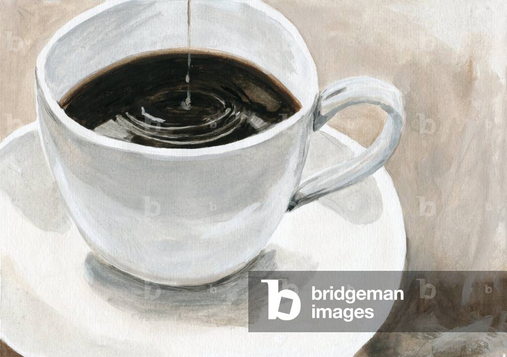 Image of Drawing depicting Coffee 2015 by Tomoko FURUYA