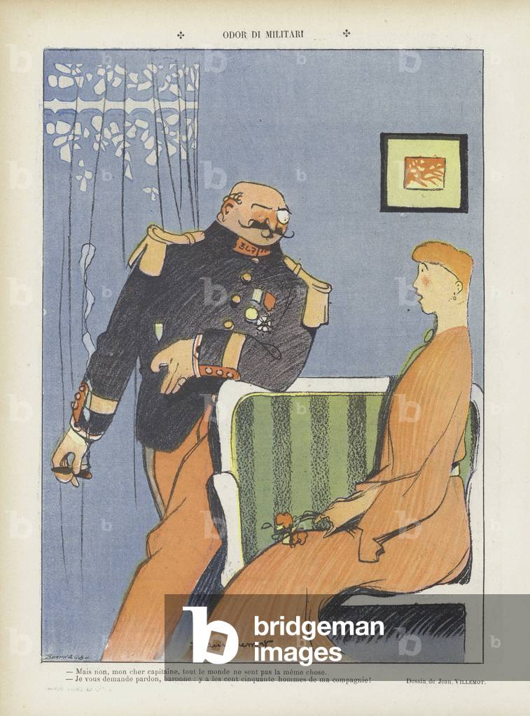 Illustration für Le Rire (Farblitho)