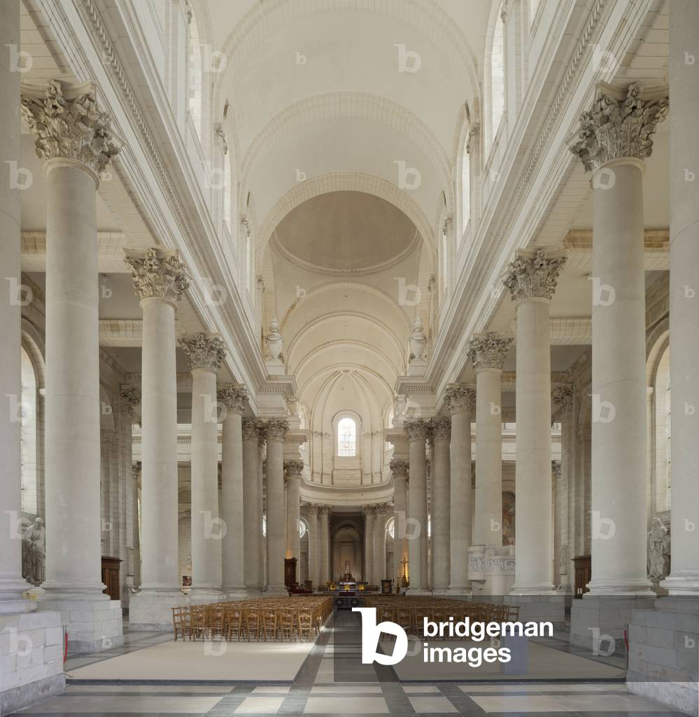 Image of Cathedral. Former abbey church (Abbaye SaintVaast). Interior