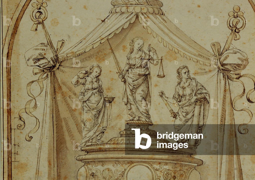 Studie für ein Begräbnisdenkmal ...