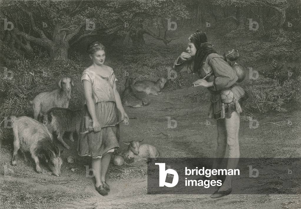 Touchstone e Audrey, come ti piace (incisione)