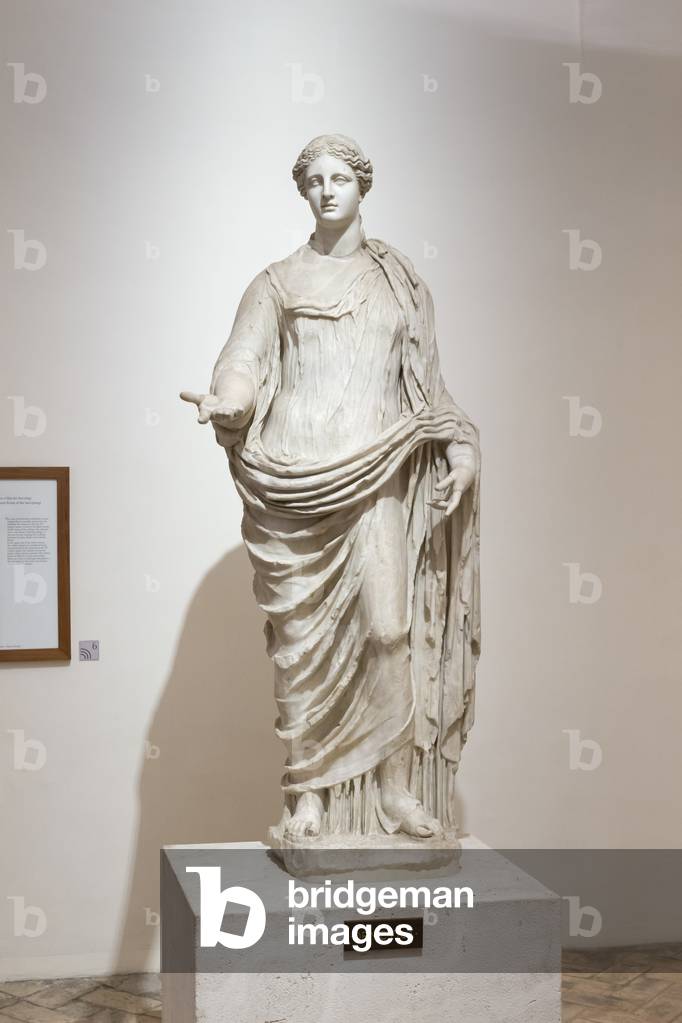 Aphrodite von Cnidos, Ludovisi Sammlung, Nationales Römermuseum, Palazzo Altemps, Rom, Italien