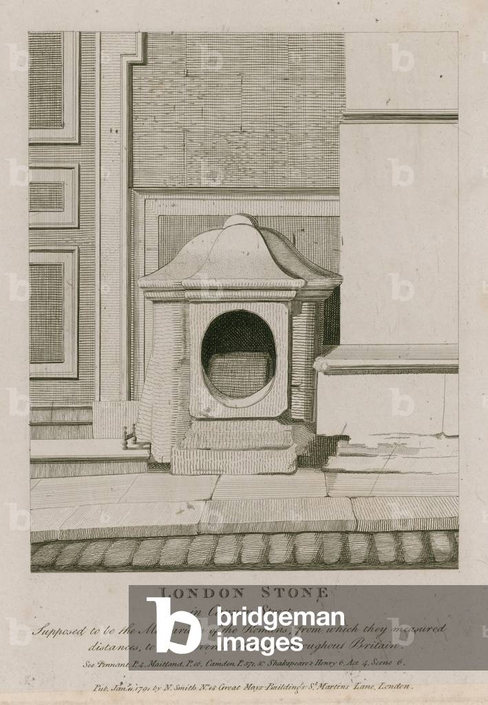 The London Stone (Gravur)