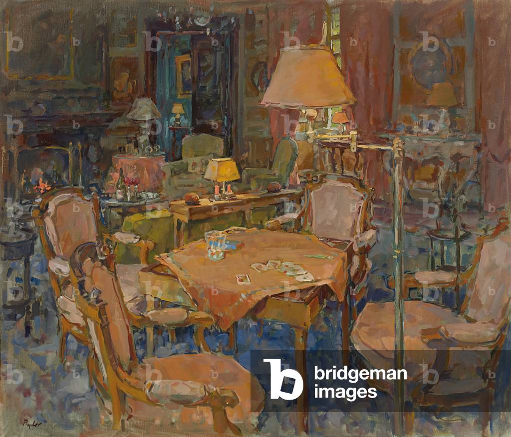 The Card Table, L'Eveche