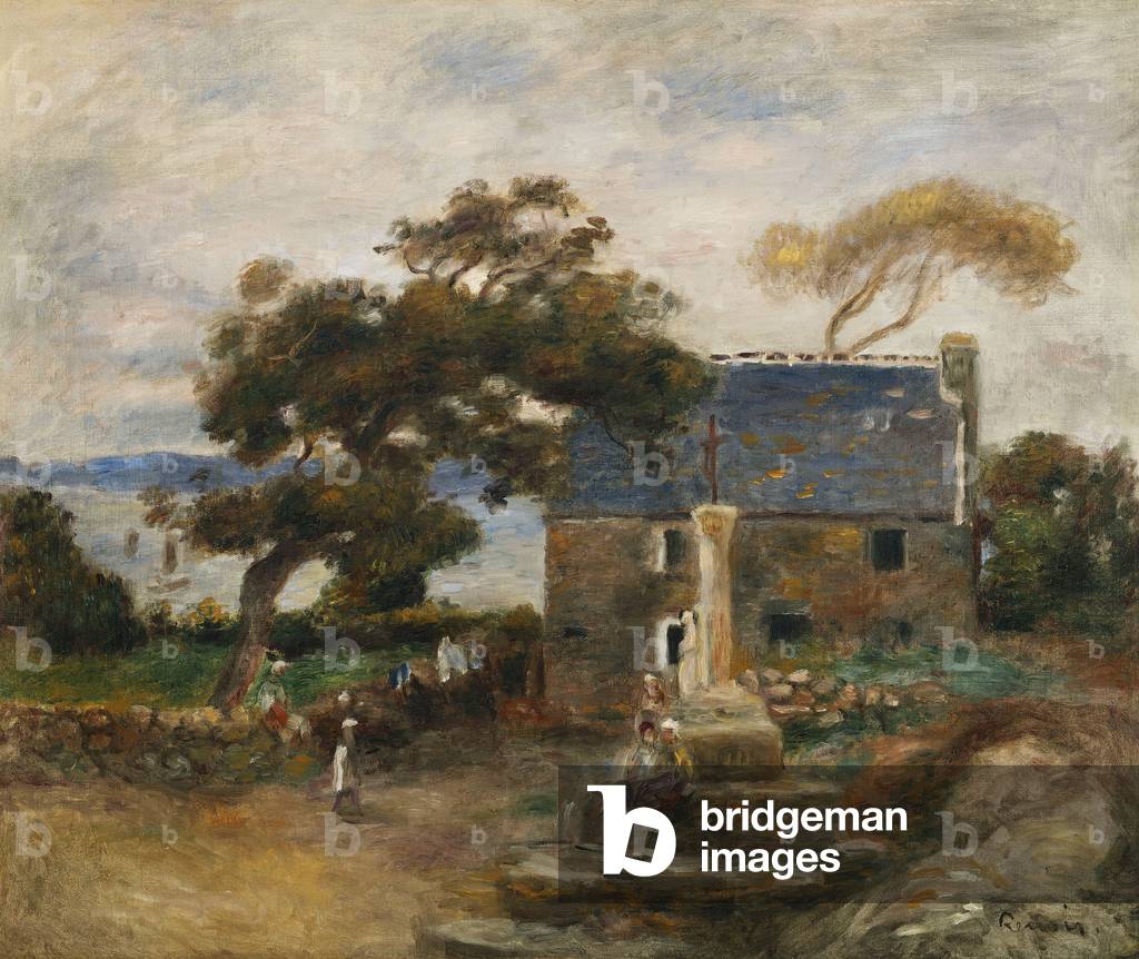 Image of Painting depicting Treboul, 1895 by Pierre Auguste Renoir