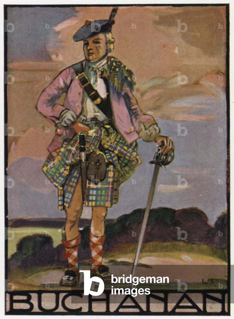 "Buchanan (Farblitho)" von William Stewart