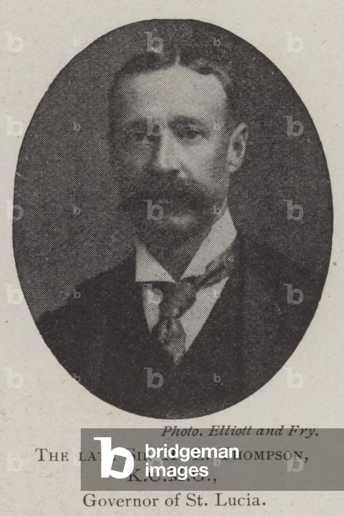 Bild von Fotografie "Der verstorbene Sir H L Thompson" 1902 von English Photographer