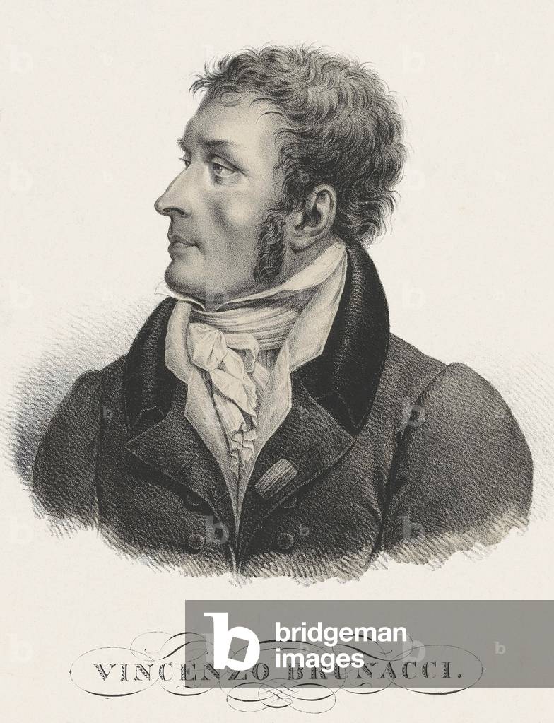 Vincenzo Brunacci, Portrait (Gravur)