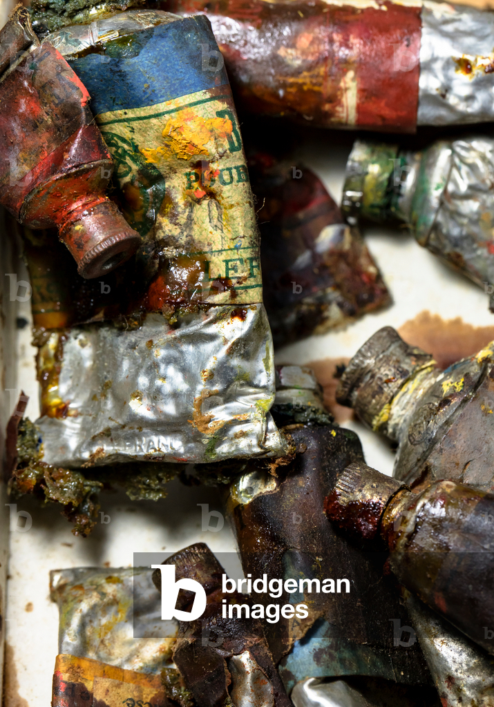 Image de Photographie représentant Tubes de peinture à l'huile par Bernard Bonnefon