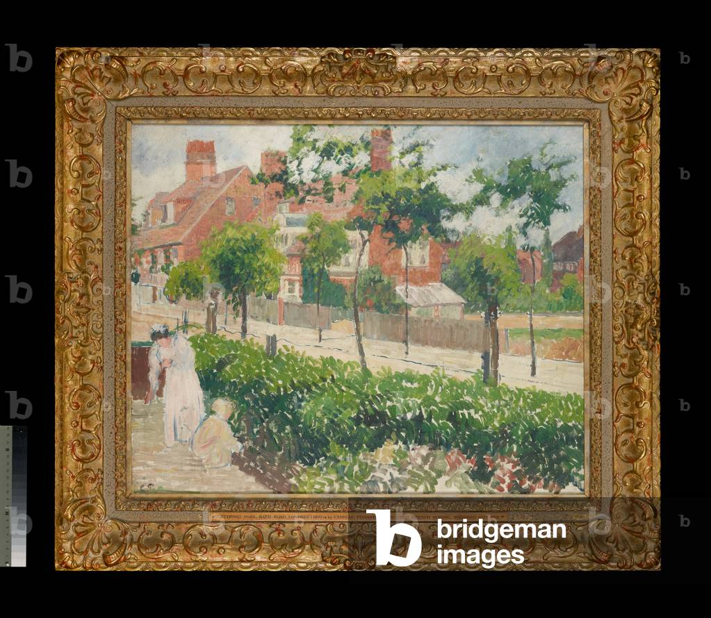 Bild von Gemälde "Bath Road" 1897 von Camille Pissarro