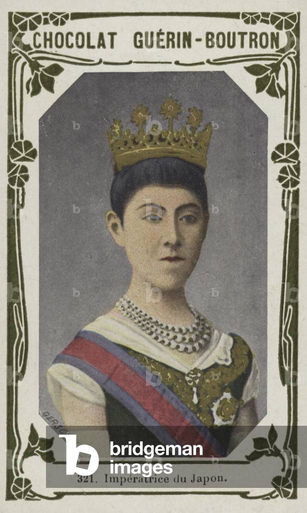 Immagine di Stampa "Imperatrice del Giappone (foto a colori)" 1801 di French School
