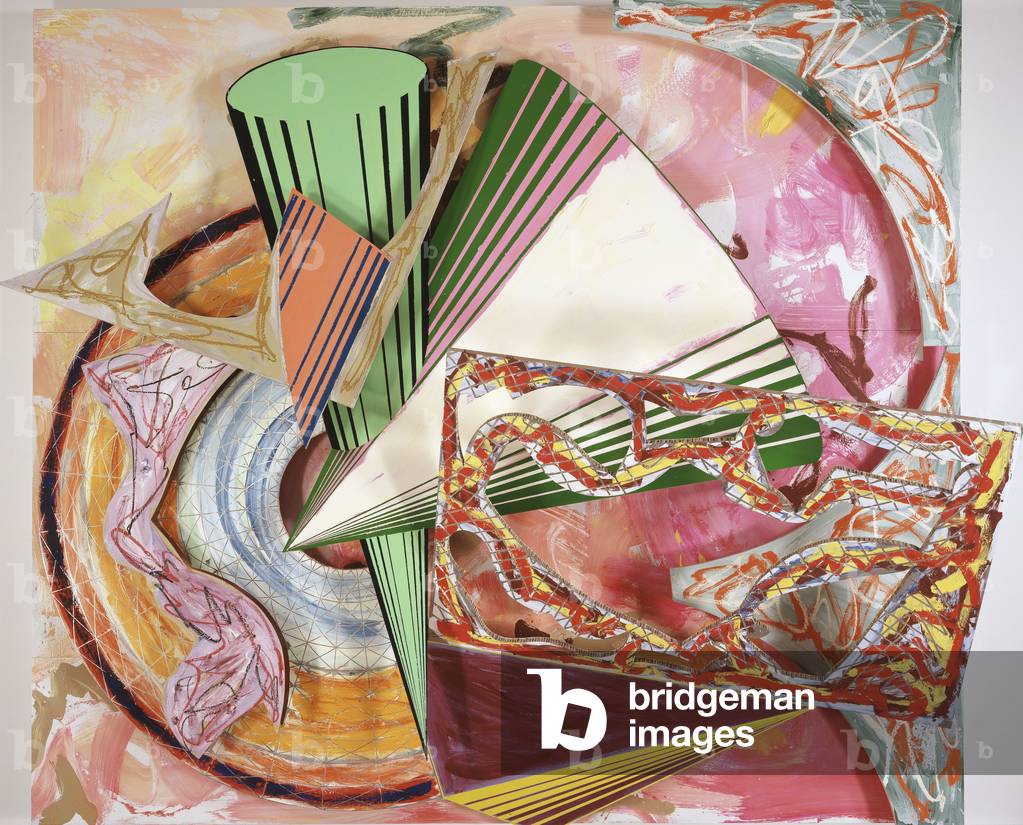 The Dragon and the Leapfrog Fairy 1985 by Frank Stella
