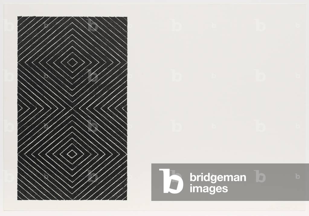 Gezira, aus der Black Series II, 1967 (litho)