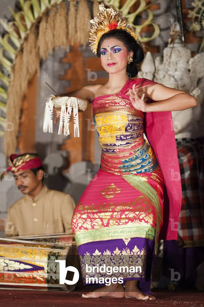 Legong Dance at the Palace of Ubud, Bali (Foto)