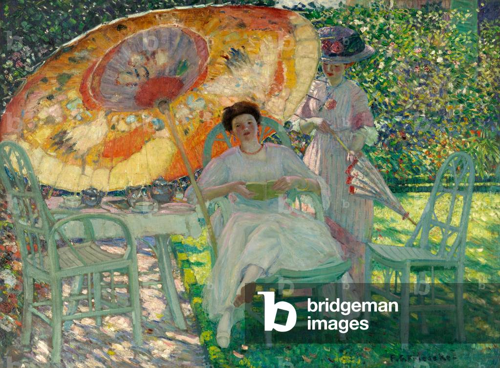 Il Giardino Ombrellone, c.1910 (olio su tela)