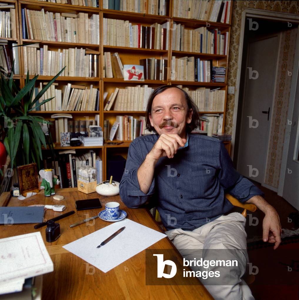 Bild von Fotografie "Christian Bobin" von Louis Monier