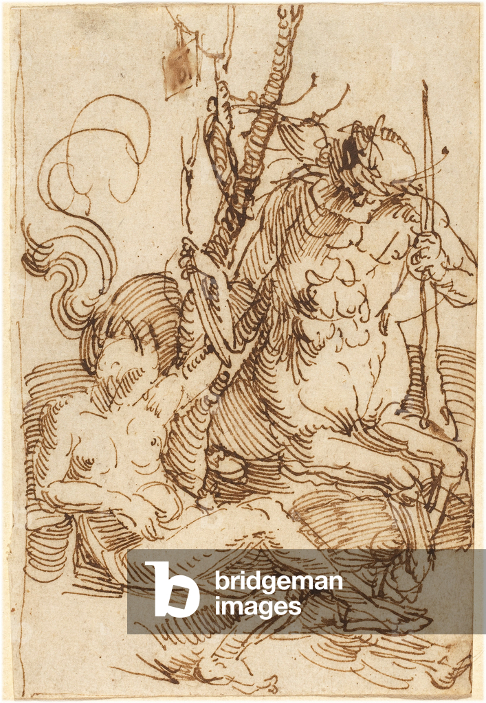 Immagine di Disegno "La famiglia Centauro" 1505 di Albrecht Dürer or Duerer