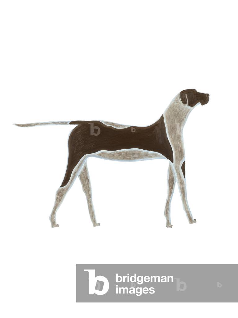Image of Painting depicting The Dog (Chinese Horoscope) 2009 by Cristina Rodriguez