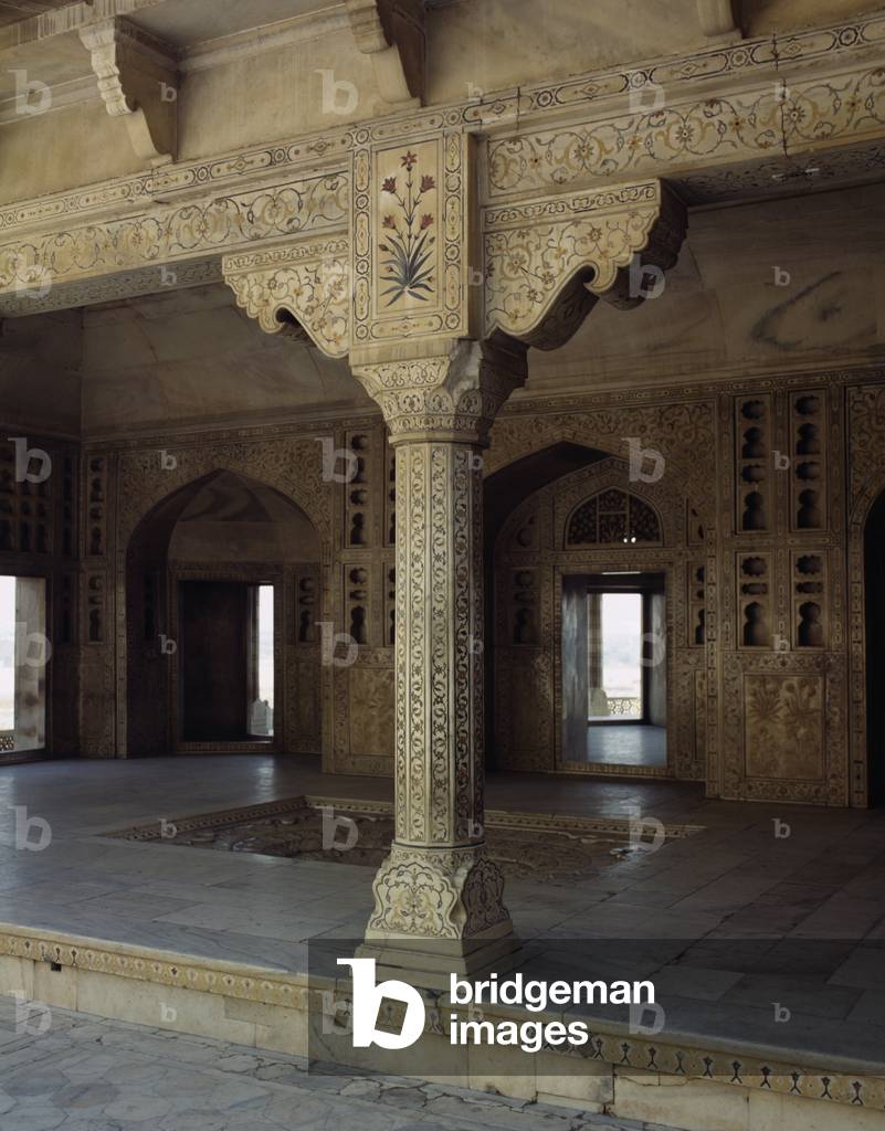 Image of Portico in the Musamman Burj, apartment of Shah Jahan's favorite
