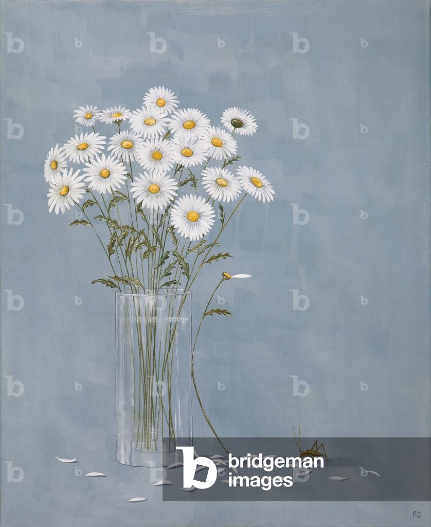 Image of Painting depicting Loves me - loves me not - loves me 2016 by Rebecca Campbell