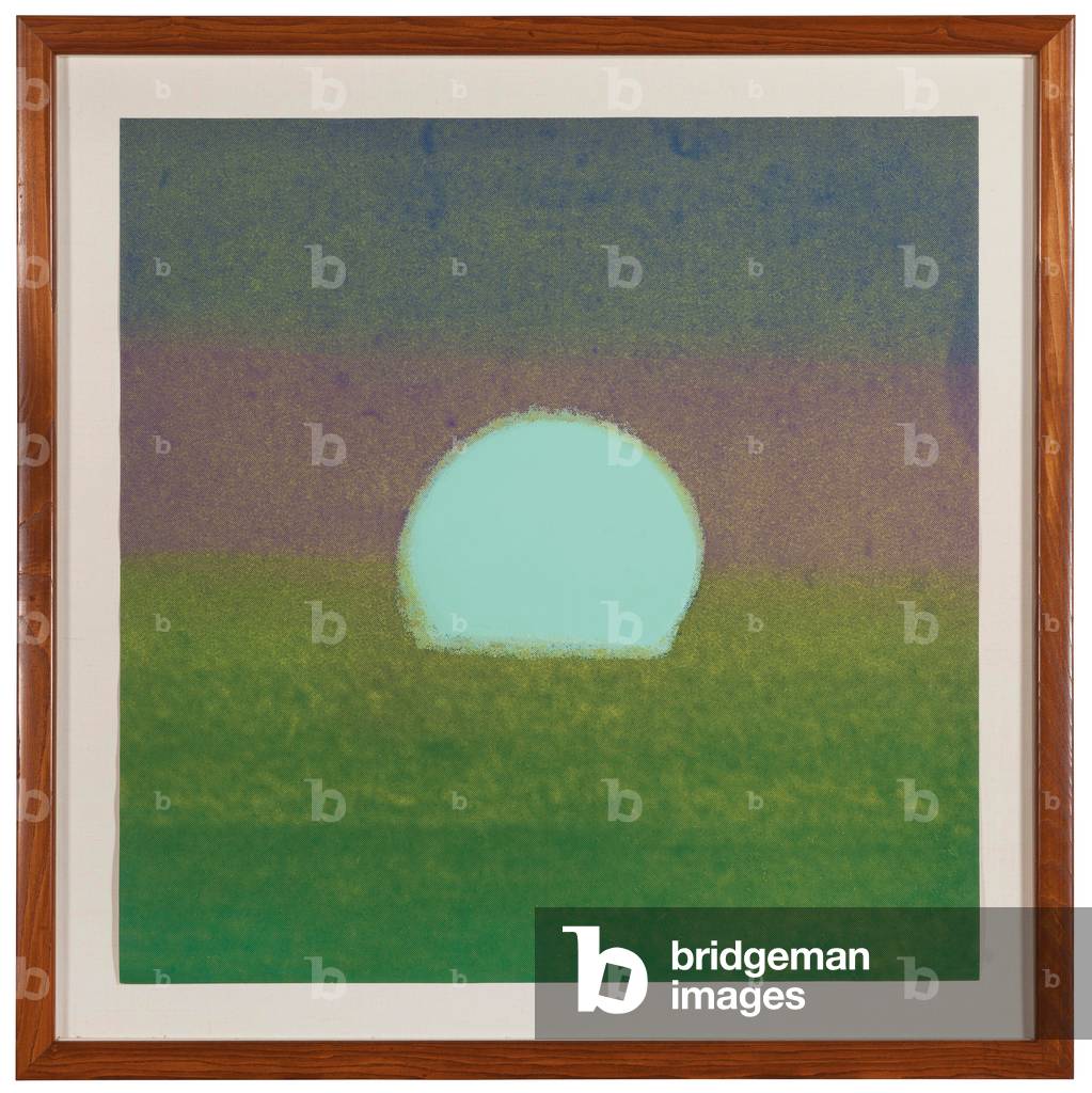 Tramonto, 1972 (serigrafia)