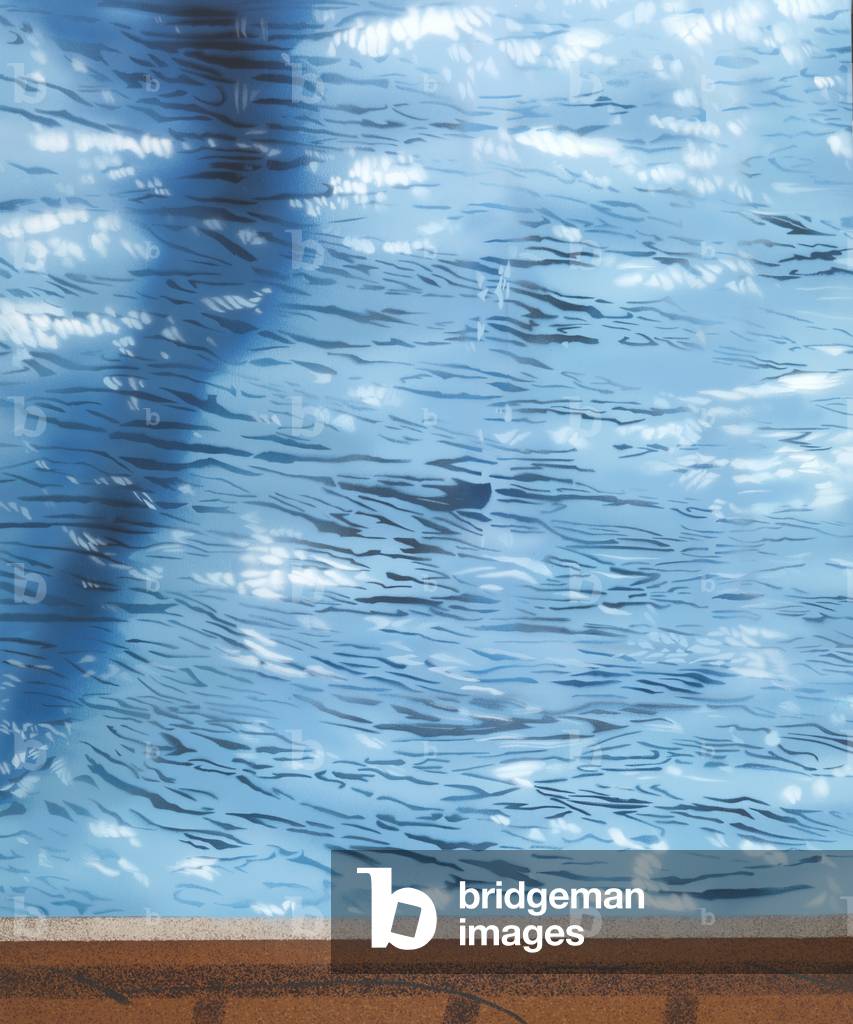 Bedok Pier (öl auf leinwand)