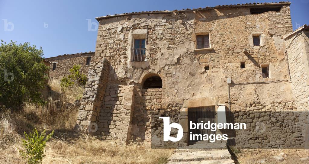 Image Of Castle Castell De L Aguda 11th Century Image Of Castle Castell De L Aguda 11th Century