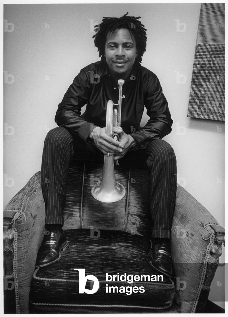 Roy Hargrove, Oakland, California, 1999 (foto in b/n)