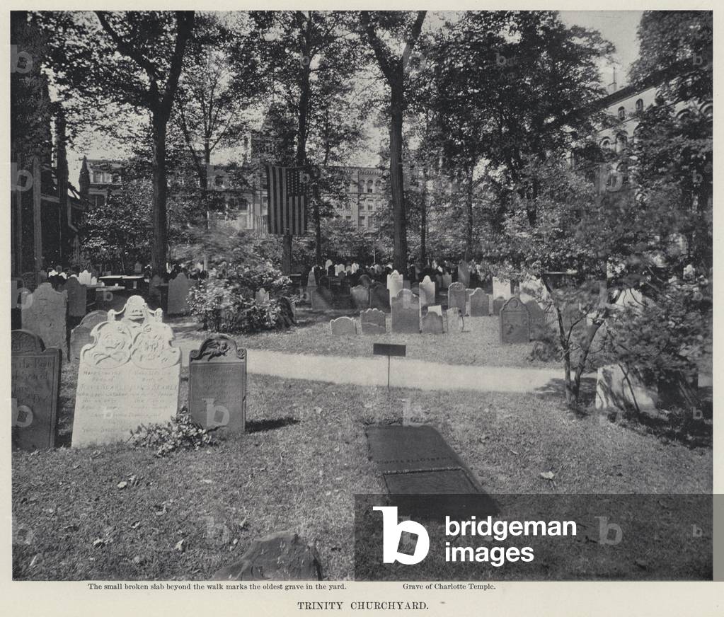 Bild von Druck "Trinity Kirchhof (s/w Foto)" von American Photographer