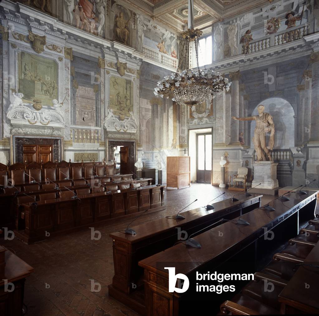Image of Architecture depicting Renaissance - Architecture : Hall of the General assemblies - Palazzo Spada 15