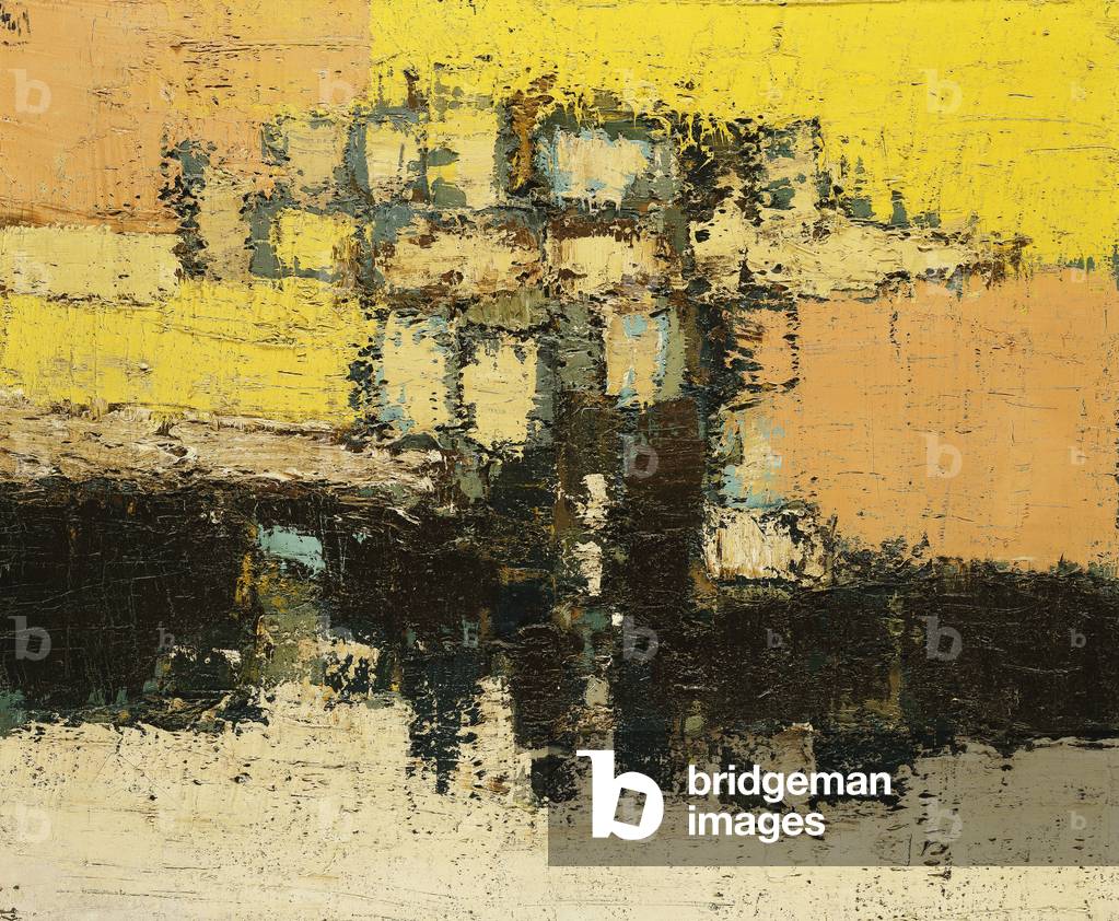 Composizione, 1951 (olio su tela)