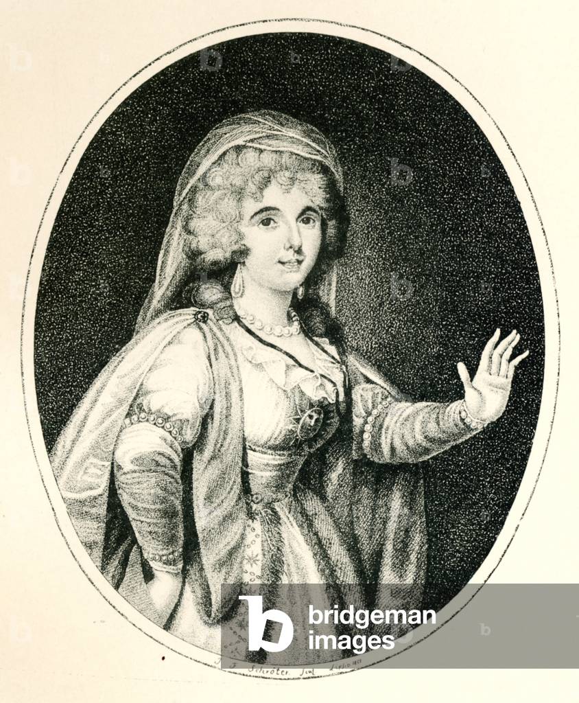 Gertrud Mara portrait comme